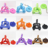 Adjustable Breathable Nylon Dog Harness and leash set Pet Vest Rope Dog Chest Strap Leash Set Collar Leads Harness for small dog
