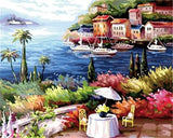 Gold Coast DIY Handpainted Oil Painting Digital Painting by numbers oil paintings chinese scroll paintings Home Decoration