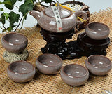 CJ258 High Quality 7 pcs/lot China Dehua Colorful ceramic cup Binglie tea cup Beautiful Environmental protection