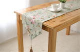 BZ386 Pastoral American country elegant bed's meal gift manufacturers selling table runner tassels runner table cover