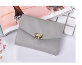 Tri-fold fashion wallet multi-card female purse High-quality PU leather Card & ID Holders women's handbags