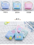 10pcs/lot Fashion Mini Canvas Coin Purse Small Women Wallet Female Purse Korean Cartoon Lovely Style  Purse Coin Purse Money Bag