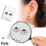 Weight Loss Earrings Healthy Stimulating Acupoints Stud Magnetic Therapy Health Care Slimming Tool 1 Pair