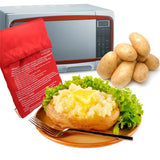 Oven Microwave Baked 2 Pcs/Lot Red Potato Bag For Quick Fast( cook 8 potatoes at once ) In Just 4 Minutes