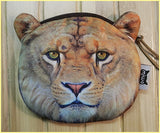 Coin Purses Wallet Ladies 3D Cat Dog Face Animal Change Money Bag Fashion Cute Small Zipper bag for Women Change Purse Pouch