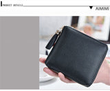 New Korean version  simple square lady wallet High-quality PU leather Short zipper purse fringed mini women's purse