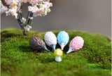 XBJ135 Mini 8pcs Color hedgehog decoration supplies moss micro landscape deco  Garden deco Creative handicrafts