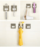 Wall Housekeeper Wall Mounted Mop Organizer Holder PP+PVC Brush Broom Hanger Storage Rack Kitchen Tool Dropshipping