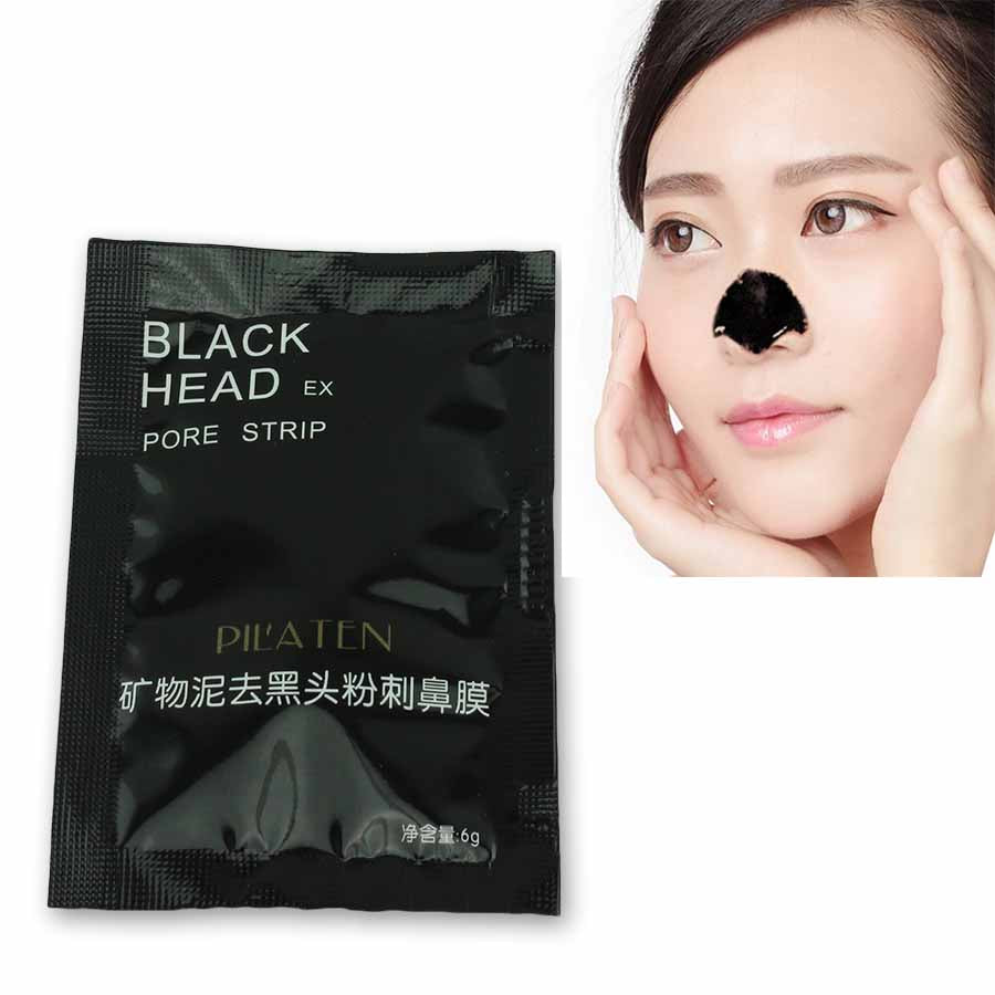 Black Face Patch Nose Strips Remove Blackheads Pores Black Head Remover Acne Peel Mask Black Dots Cleaning Medical Plaster 1bag Secondary image