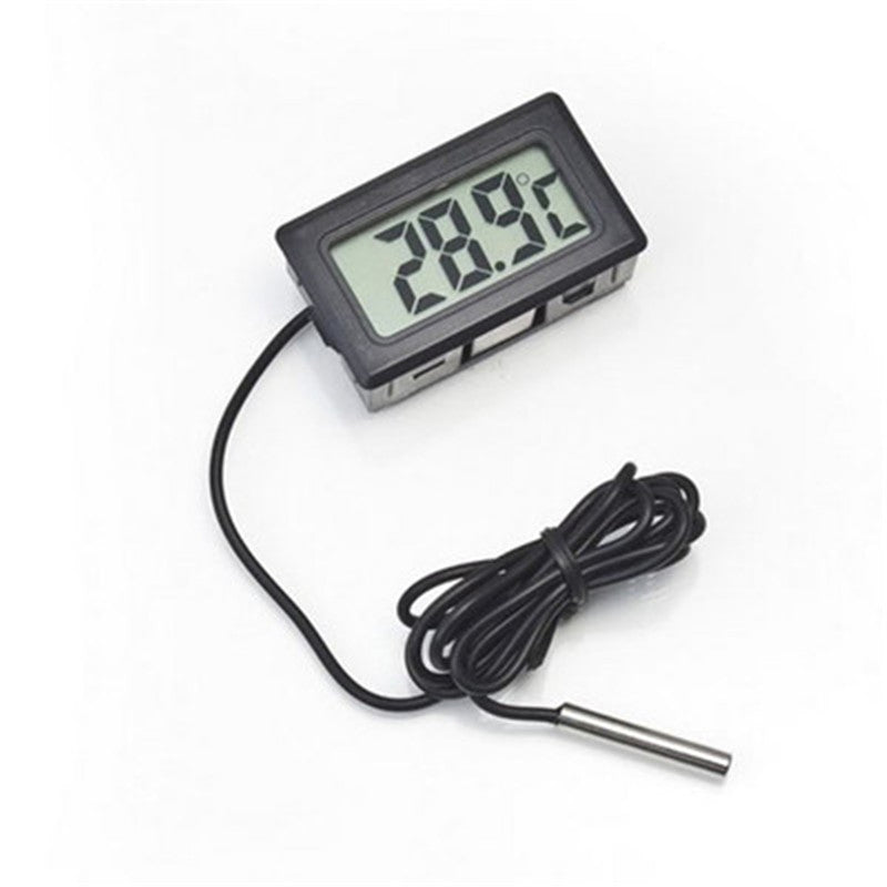 LCD Digital Thermometer Hygrometer Probe Fridge Freezer Thermometer T –