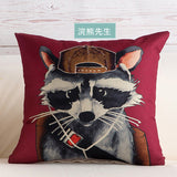 BZ109 Luxury Cushion Cover Pillow Case Home Textiles supplies Lumbar Pillow Mr.cat Pattern decorative throw pillows chair seat