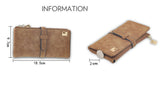 New Fashion Elegant Women Wallets Drawstring Nubuck Zipper Luxury Brand Famous Designer Card Wallet Women Purse PU Wallet Female