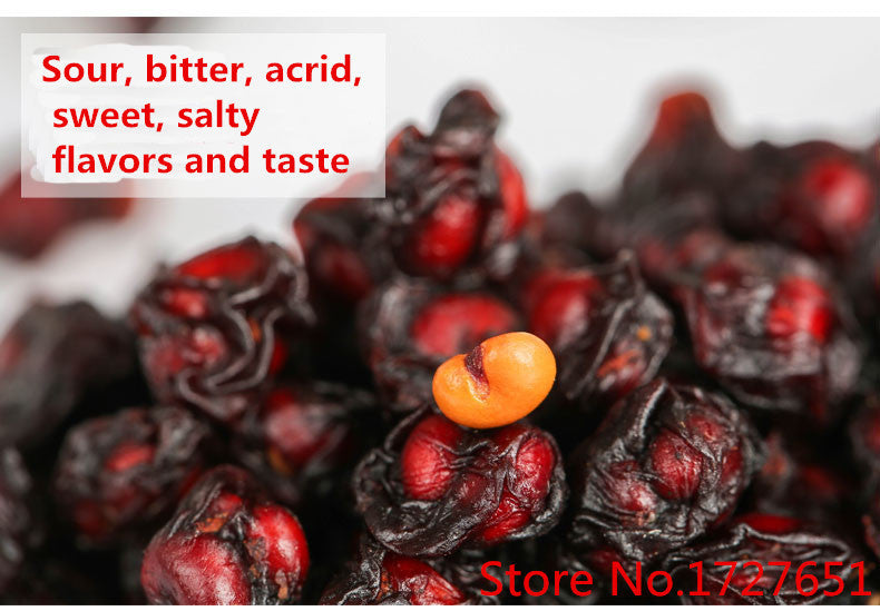 TemuTea Promotion! Highly Recommended Super 250g Schisandra Berries Top-Grade Herbal Tea Wuweizi Tea