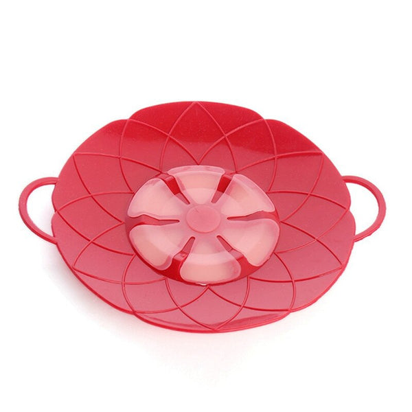 Cooking Tools Flower Silicone lid Spill Stopper Silicone Cover Lid For Pan