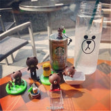New Plastic Bottle For Water Sport 500ml Portable Kids Juice  Drinkware Outdoor Leak Proof Seal Gourde Climbing Water Bottles
