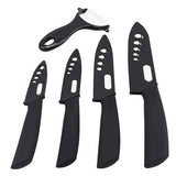 brand high quality kitchen knife ceramic knife set Ceramic Knife Set 3" 4" 5" 6" inch+peeler+Acrylic Stand kitchen