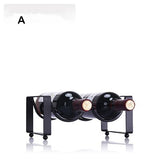 Modern Simple Superposition Wine Rack Ornaments Wine Bottle Holder Wine Cabinet Iron Creative Wine Rack More Type Can Be Choose