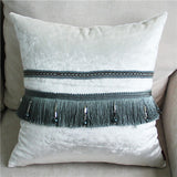 BZ158 Luxury Cushion Cover Pillow Case Home Textiles supplies Simple Aegean Pillowcase Lumbar Pillow Neck pillows chair seat
