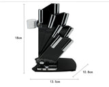 High quality brand Paring Fruit Utility 3" 4" 5" 6" inch + peeler + Acrylic Holder Block Chef Kitchen Ceramic Knife Sets