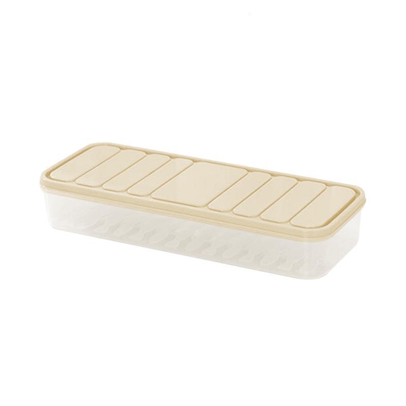 Egg Fish storage box food container keep eggs fresh refrigerator organizer kitchen dumplings storage containers 3