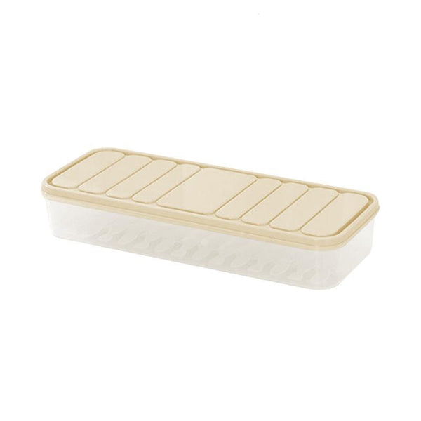 Egg Fish storage box food container keep eggs fresh refrigerator organizer kitchen dumplings storage containers 3