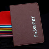 1PCS Travel Passport Holder Card Cover on the Case for Women's Men Adventure porta passaporte pasport paspoort