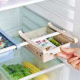Creative Refrigerator Storage Box Fresh Spacer Layer Storage Rack Drawer Fresh Spacer Sort Kitchen Tool 16.5x15cm