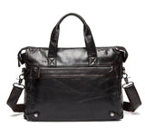 Messenger Bag men's genuine leather men shoulder bag Casual Male briefcases laptop Crossbody bags for men handbags