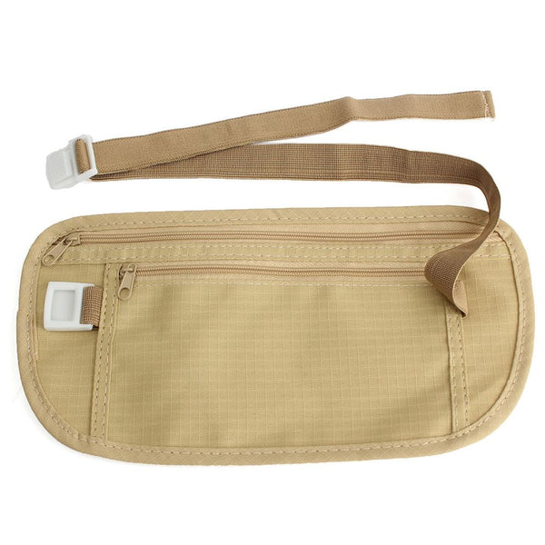 Cloth Travel Pouch Hidden Wallet Passport Money Waist Belt Bag Slim Secret Security Useful Travel Bag