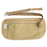 Cloth Travel Pouch Hidden Wallet Passport Money Waist Belt Bag Slim Secret Security Useful Travel Bag