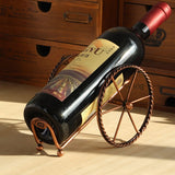 Handmade Plating Wine Racks Home Kitchen Bar Accessories Practical Wine Holder Wine Bottles Decor Display Shelf And Racks