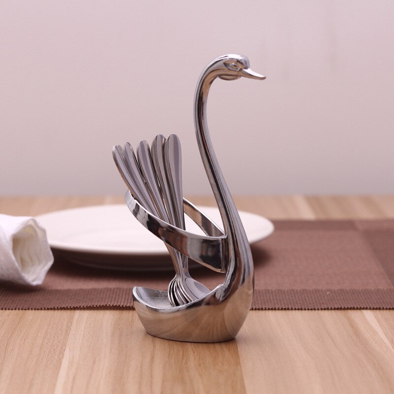 Swan Dinnerware sets 7pcs/set wedding party fruit tableware set dinnerware sets Secondary image