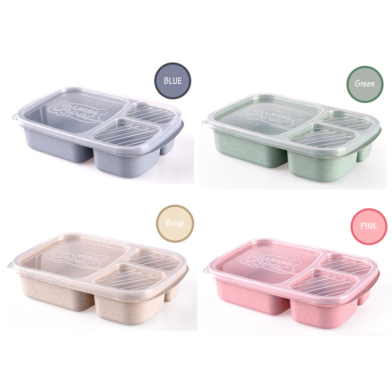 New Natural Material Lunch Bento Box Food Heated Thermos Container For Children Adults Kid Kitchen Dining Tools