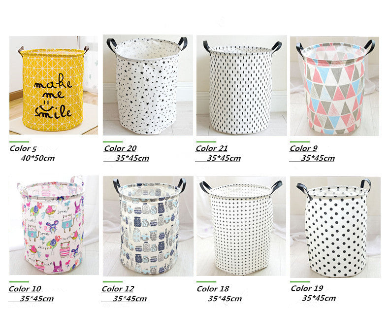 Free shipping Laundry Basket Storage 40*50cm Large Basket For Toy Washing Basket Dirty Clothes Sundries Storage Baskets Box