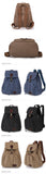 Canvas Laptop Backpack For Men Women School Mochila Feminina Fashion Anti-Theft Women Travel Backpacks School Backpack