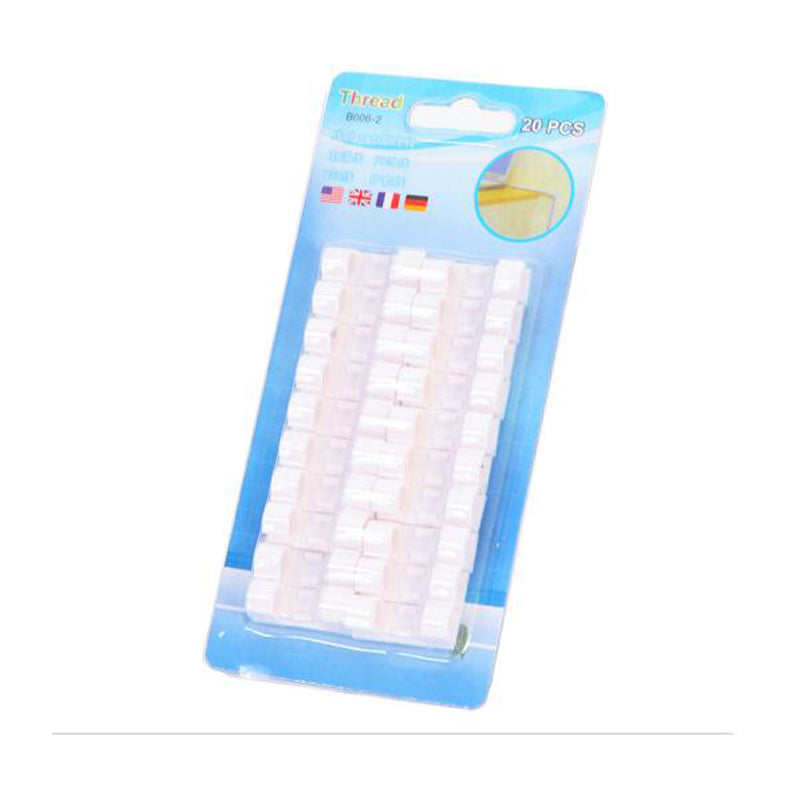 20pcs Wire Storage Clips Buckle Management Organizer Securing Cable Clamp Cable Housing Data Line Finishing Tool Fixed decor