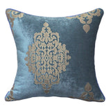 BZ189 Luxury Blue Elegant European chenille jacquard Cushion Cover Pillowcase Sofa/Car Cushion /Pillow  Home Textiles supplies