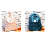 New Shiner Women Backpack Solid Color Preppy Casual Backpack for Teenage Girls Female School Shoulder Bag Bagpack mochila