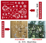 Creative personality Snowballs Christmas tree Wall Stickers Home Decorative Waterproof Wallpapers