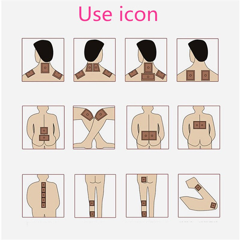 8/16/40Pcs Chinese Herbal Patches Medical Plasters Rheumatism Muscular Spondylosis Back Joint Pain Patch Health Care stripe far Secondary image