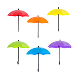 3Pcs/set Umbrella Shaped Dual Use Key Hanger Rack Creative Kitchen Bathroom Wall Decorative Holder Accessories Tools