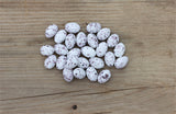 XBJ037 Mini Egg Resin Quail Eggs 12pcs Pigeon Eggs Simulation Mini Bird Egg Dollhouse Moss Micro Landscape Ornaments