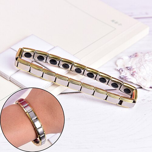 Tourmaline Energy Balance Bracelet Tourmaline Bracelet Health Care Jewelry For Men Women Germanium Bracelets & Bangle Slimming Main image