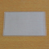 Waterproof Transparent Card Holder Plastic Card id Holders Case To Protect Credit Cards Card Protector Cardholder