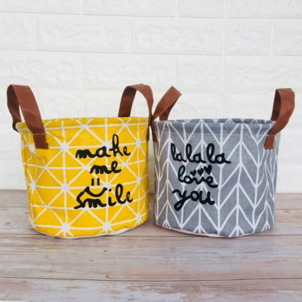 Folding Laundry Storage Basket for Toys Geometry Storage Barrel Standing Clothing Storage Bucket Laundry Organizer Holder Pouch