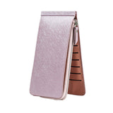 Woman wallet card bag European&American style High quality leather Card & ID Holders Long zipper wallet clip