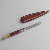 Creative Pure Stainless Steel Tea Knife Office Tea Ceremony Accessories Pattern Vintage Big Needles Cutter Puer Tea Pry Tools