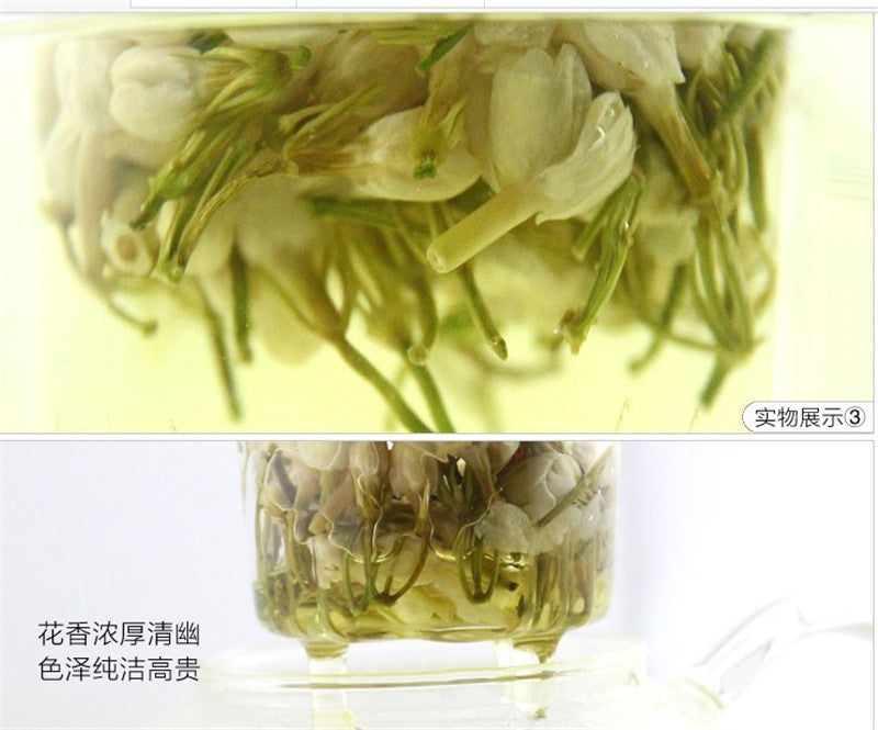 TemuTea 50g Flower Tea Jasmine early spring 100% Natural Organic Blooming Herbal Tea
