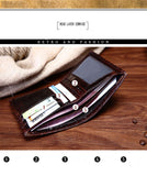 Crocodile pattern men's short wallet leisure wallet High-quality genuine leather Spring and summer new leather wallet