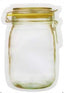 Bottle shape storage Clear Bag Plastic Baggy Grip Self Seal Resealable Reclosable Zip Lock Bag For Home Sundries Storages